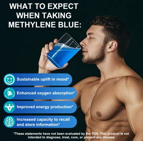 Methylene Blue 1% Solution | Pharmaceutical Grade | 60ml