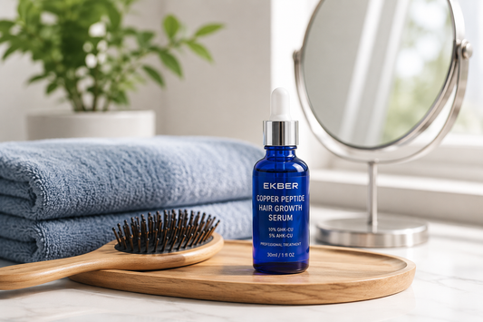 How Copper Peptides Work With the Hair Growth Cycle