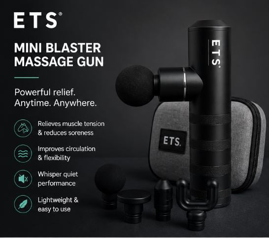 ETS Mini Blaster Aluminium Massage Gun