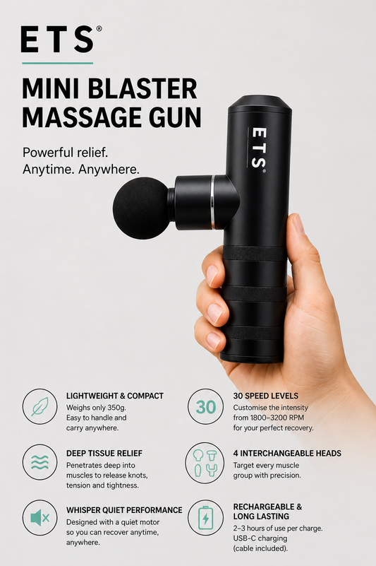 ETS Mini Blaster Aluminium Massage Gun