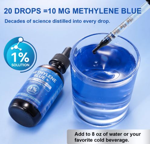 Methylene Blue 1% Solution | Pharmaceutical Grade | 60ml