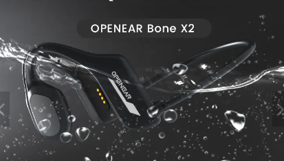 ETS Open Ear  IP68 Waterproof Bone Conduction Horse Riding Headphone